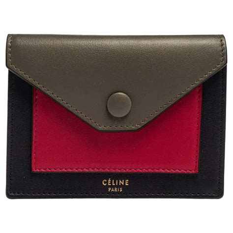 картхолдер celine|real real celine card holder.